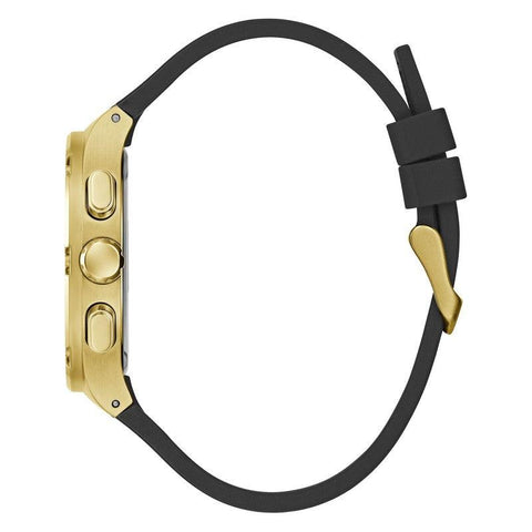 The Watch Boutique Guess Headline Black and Gold Watch GW0571G3