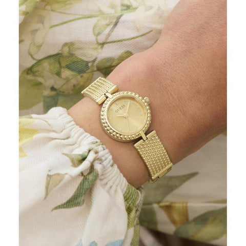 The Watch Boutique Guess Holly Yellow Gold Stainless Steel Bracelet