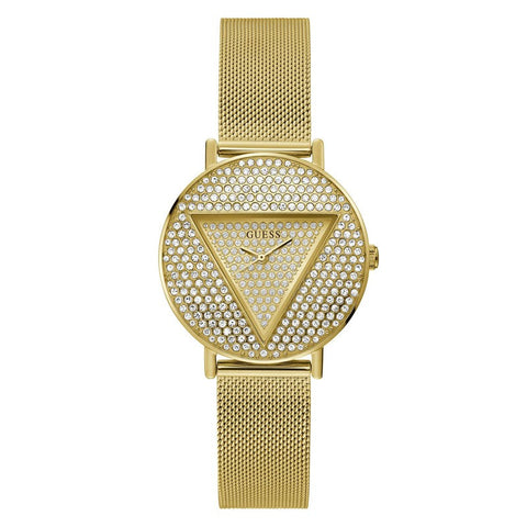The Watch Boutique Guess Iconic Gold Tone Analog Ladies Watch GW0477L2
