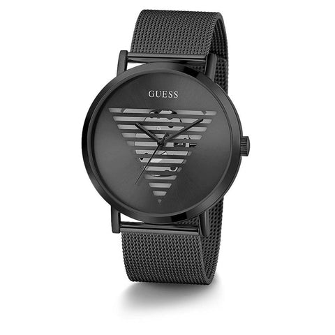 The Watch Boutique Guess Idol Black Case Analog Gents Watch GW0502G2