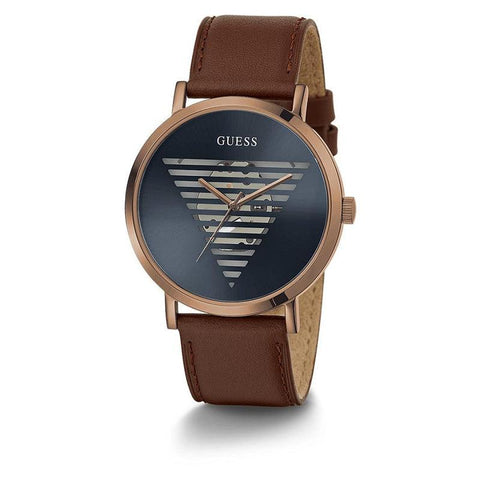 The Watch Boutique Guess Idol Bronze Case Analog Gents Watch GW0503G4