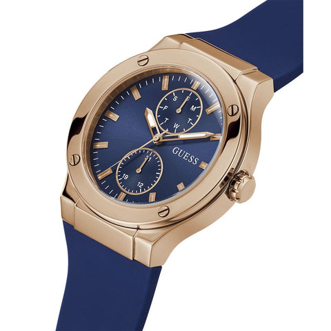 The Watch Boutique Guess Jet Blue Dial Multifunction Watch
