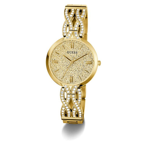 The Watch Boutique Guess Ladies Gold Tone Analog Watch