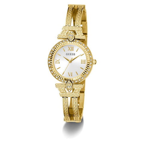 The Watch Boutique Guess Ladies Gold Tone Analog Watch