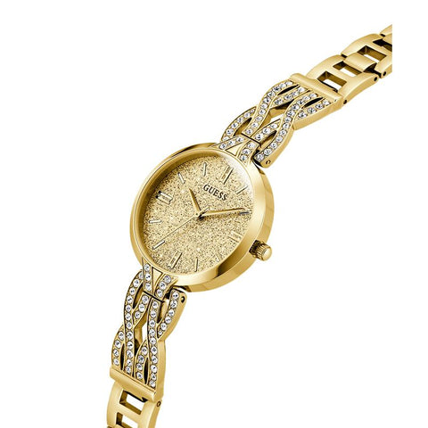 The Watch Boutique Guess Ladies Gold Tone Analog Watch