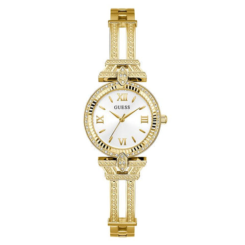 The Watch Boutique Guess Ladies Gold Tone Analog Watch