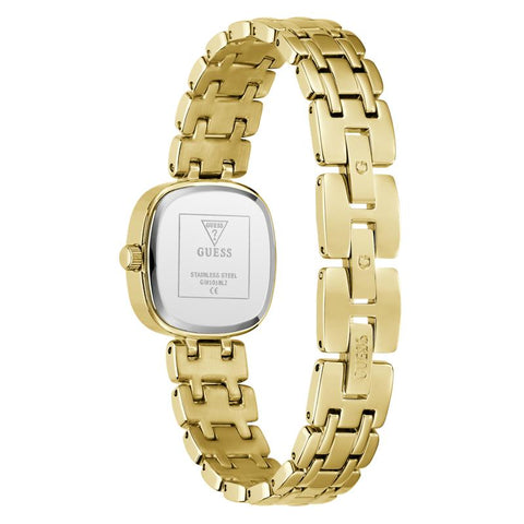 The Watch Boutique Guess Ladies Hazel Gold Tone Diamond-Accented Analog Watch
