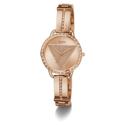 The Watch Boutique Guess Ladies Rose Gold Tone Analog Watch