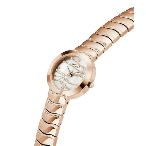 The Watch Boutique Guess Ladies Rose Gold Tone Analog Watch