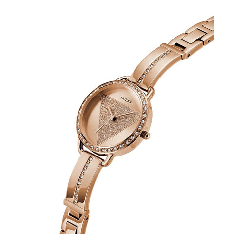 The Watch Boutique Guess Ladies Rose Gold Tone Analog Watch