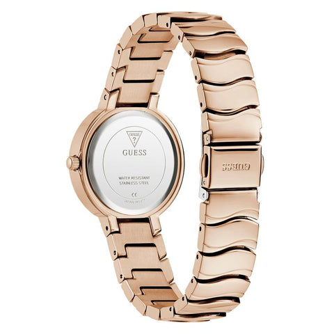 The Watch Boutique Guess Ladies Rose Gold Tone Analog Watch
