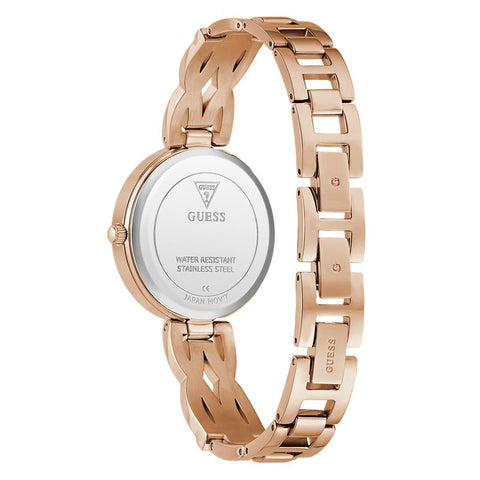 The Watch Boutique Guess Ladies Rose Gold Tone Analog Watch