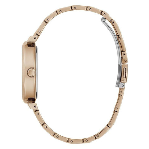 The Watch Boutique Guess Ladies Rose-Gold Tone Analog Watch GW0613L3