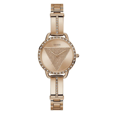 The Watch Boutique Guess Ladies Rose Gold Tone Analog Watch