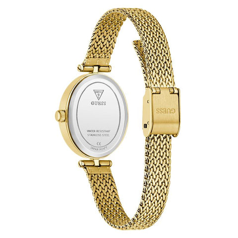 The Watch Boutique Guess Ladies Ruby Gold Tone Analog Watch