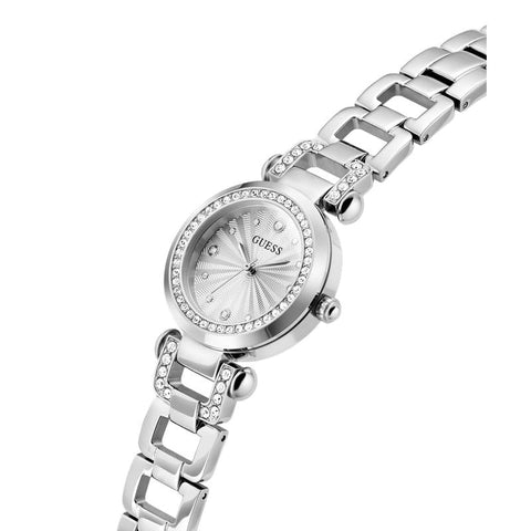 The Watch Boutique Guess Ladies Silver Tone Analog Watch