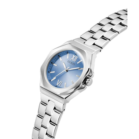 The Watch Boutique Guess Ladies Silver Tone Analog Watch