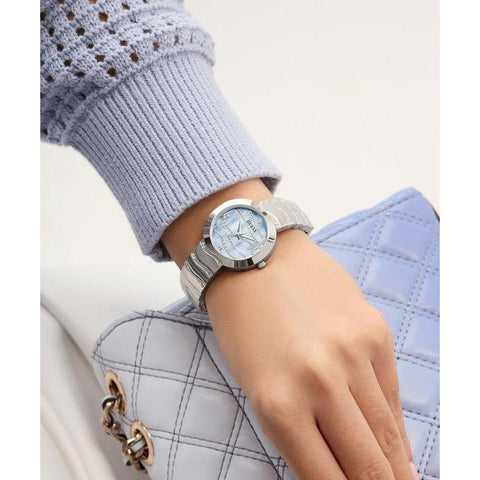 The Watch Boutique Guess Ladies Silver Tone Analog Watch