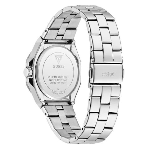 The Watch Boutique Guess Ladies Silver Tone Analog Watch