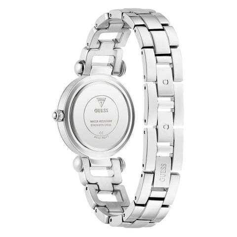 The Watch Boutique Guess Ladies Silver Tone Analog Watch