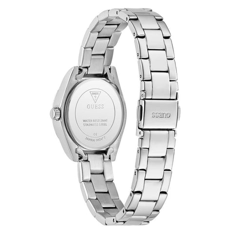 The Watch Boutique Guess Ladies Silver Tone Analog Watch