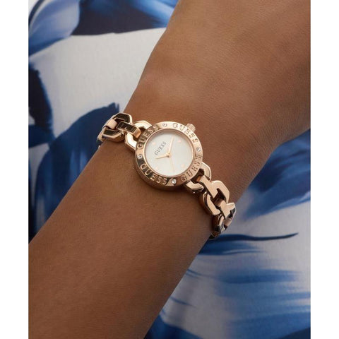 The Watch Boutique Guess Ladies Siren Rose Gold Analog Watch – Petite