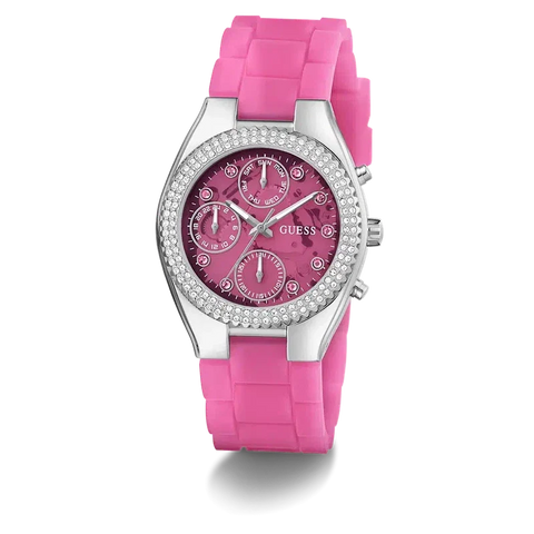 The Watch Boutique Guess Ladies Sparkling Pink Limited Edition Watch