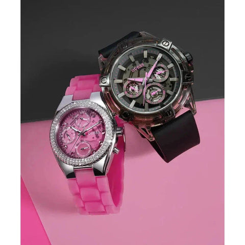 The Watch Boutique Guess Ladies Sparkling Pink Limited Edition Watch