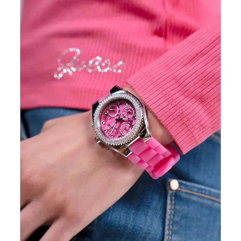 The Watch Boutique Guess Ladies Sparkling Pink Limited Edition Watch