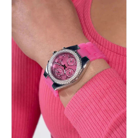 The Watch Boutique Guess Ladies Sparkling Pink Limited Edition Watch