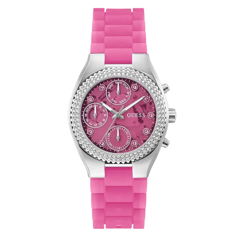 The Watch Boutique Guess Ladies Sparkling Pink Limited Edition Watch