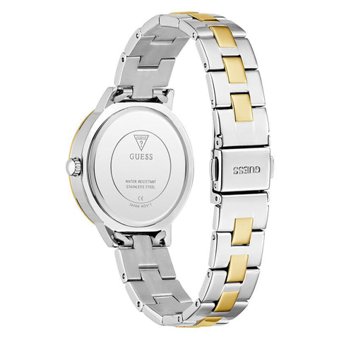 The Watch Boutique Guess Ladies Two-Tone Gold & Silver Analog Watch