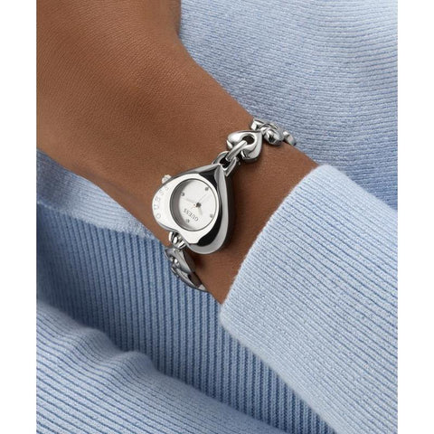 The Watch Boutique Guess Ladies Valerie Silver Tone Analog Watch