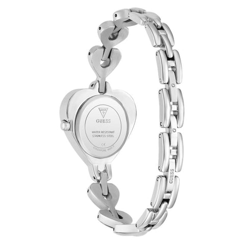 The Watch Boutique Guess Ladies Valerie Silver Tone Analog Watch