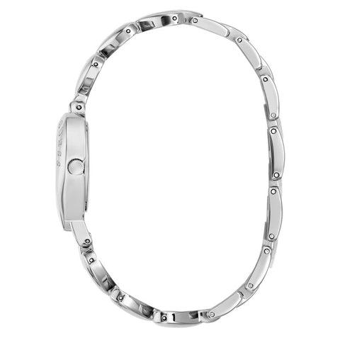 The Watch Boutique Guess Ladies Valerie Silver Tone Analog Watch