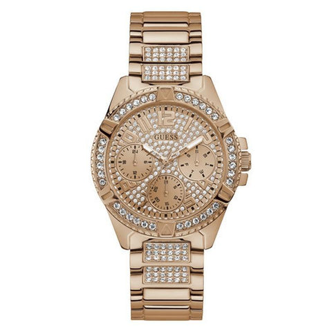 The Watch Boutique Guess Lady Frontier Ladies Sport Rose Gold/Bronze Multi-function Watch W1156L3