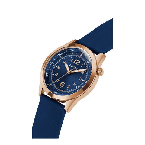 The Watch Boutique Guess MAx Rose Gold Tone Analog Gents Watch GW0494G5