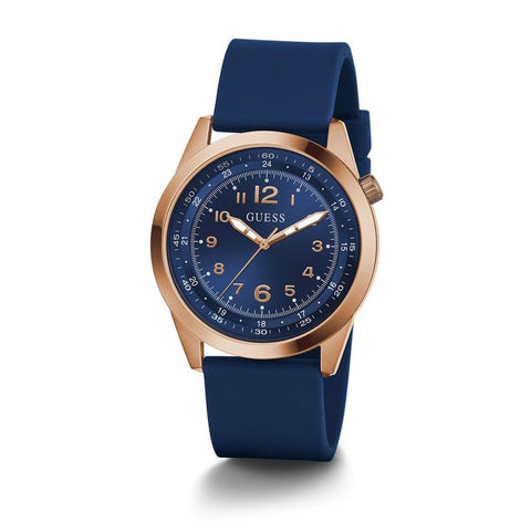 The Watch Boutique Guess MAx Rose Gold Tone Analog Gents Watch GW0494G5