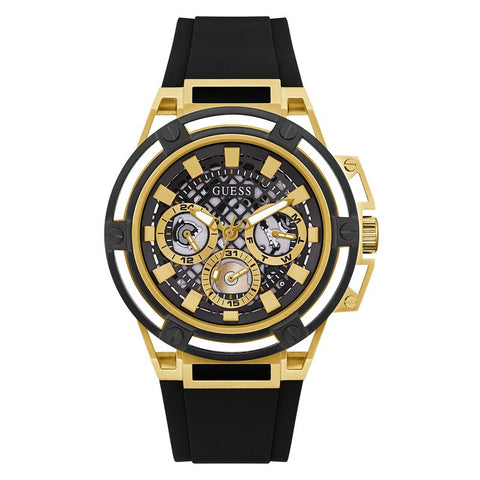 The Watch Boutique Guess Matrix Gold Tone Multi-Function Gents Watch GW0423G2