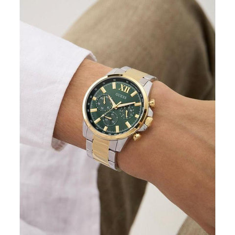 The Watch Boutique Guess Mens 2-Tone Multi-function Watch