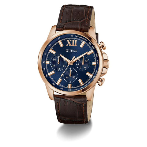 The Watch Boutique Guess Mens Brown Multi-Function Watch