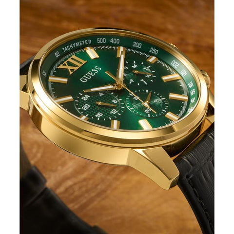 The Watch Boutique Guess Mens Brown Multi-Function Watch