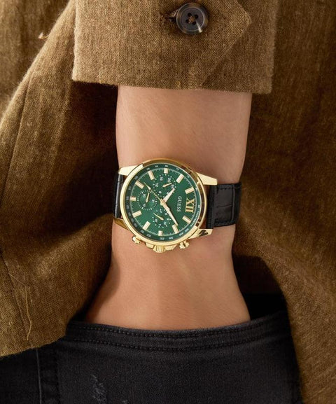 The Watch Boutique Guess Mens Brown Multi-Function Watch