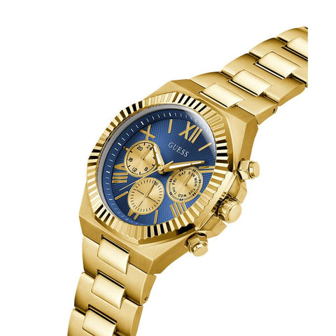 The Watch Boutique Guess Mens Gold Tone Multi-Function Watch