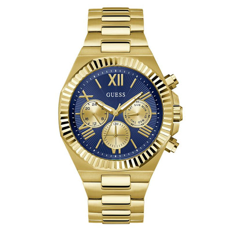 The Watch Boutique Guess Mens Gold Tone Multi-Function Watch