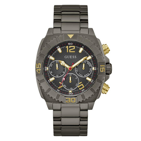 The Watch Boutique Guess Mens Gunmetal Multi-function Watch