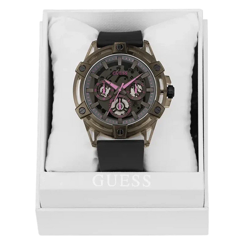 The Watch Boutique Guess Men's Sporting Pink Limited Edition Watch