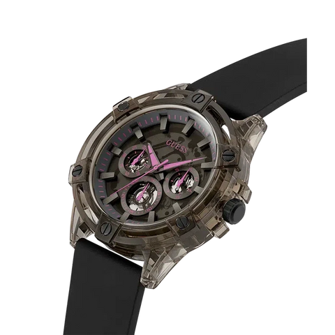 The Watch Boutique Guess Men's Sporting Pink Limited Edition Watch