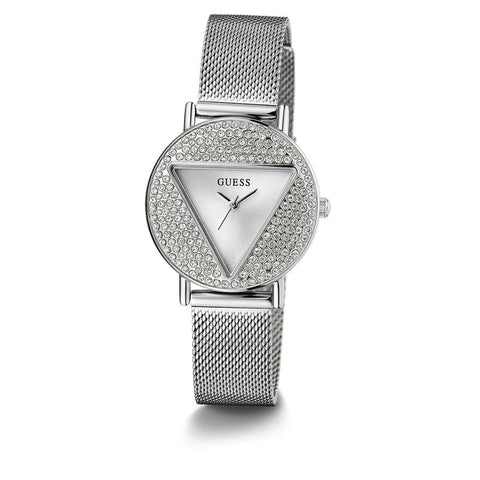 The Watch Boutique Guess Mini Iconic Silver Dial Analog Watch