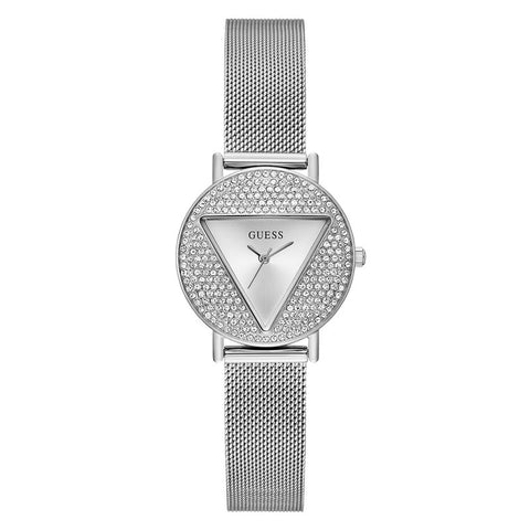 The Watch Boutique Guess Mini Iconic Silver Dial Analog Watch